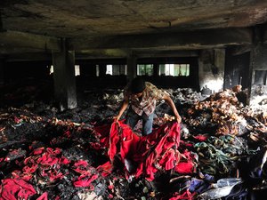 Halálos tűz egy bangladesi ruhagyárban