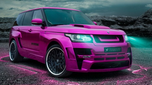 Rózsaszín rémség Range Roverből