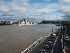 Így árad a Duna két napja Budapesten