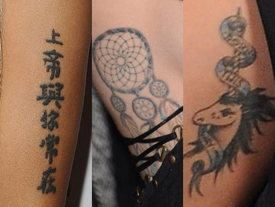 Felismeri a celebeket tetoválásukról?