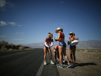 A halállal szórakoznak a kaliforniai maratonisták