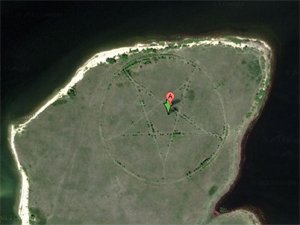 Megfejtették a Google Mapsen látható kazahsztáni pentagramma titkát