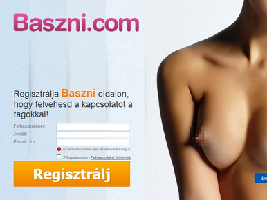 Megvan a nap URL-je: Baszni.com