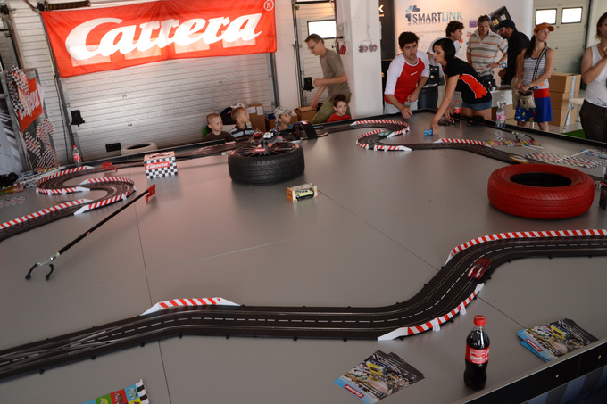 Children's trackday on the Hungaroring shrunk to scale