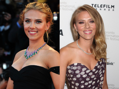 Scarlett Johansson mellei elképesztően változékonyak