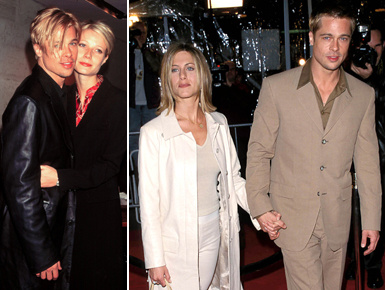 Brad Pitt mindig a nőihez öltözött