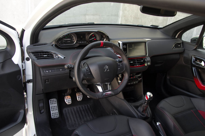 The interior of the 208 has the most intriguing design and the finest quality