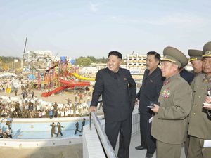Megnyílt az észak-koreai akvapark