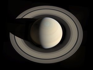 Így néz ki a Szaturnusz felülről