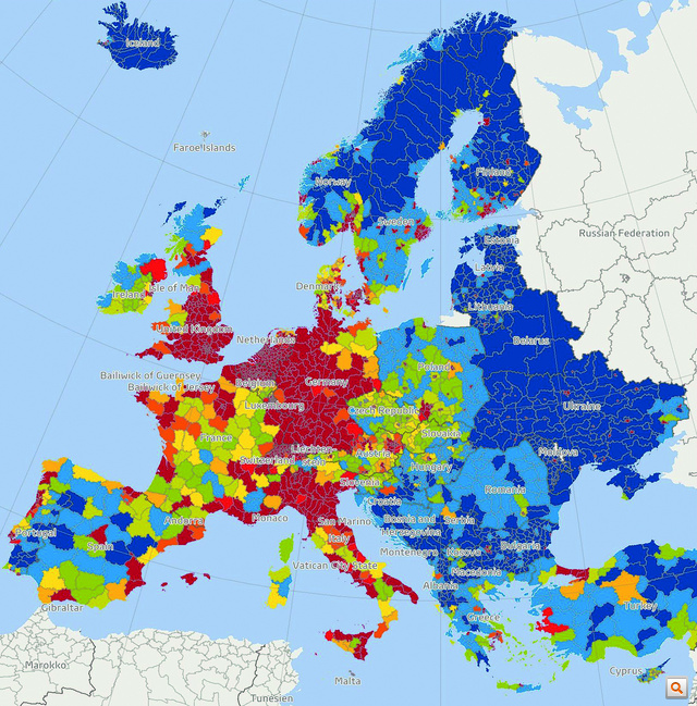 GfK Purchasing Power density Europe 2012-2013 A5