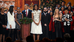 Michelle Obama 1,5 milliós blézerben karácsonyozik