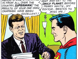 Superman mostantól múzeumban menti Kennedyt