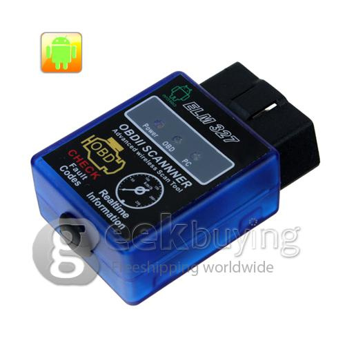 Bluetooth OBD scanner for cars with OBD system