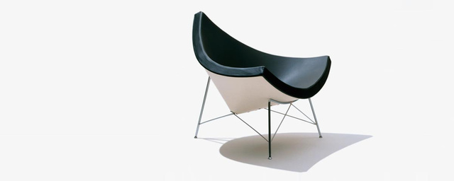 . Nelson egyik legklasszikusabb modern székét, a „Coconut-ot” a hatvanas évek elején tervezte, mikor még a Herman Miller bútorgyár design igazgatója volt. 
