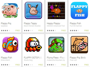 Flappy Bird-klónok ellen harcol a Google és az Apple
