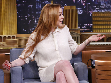 Lindsay Lohan lábai rém rondák