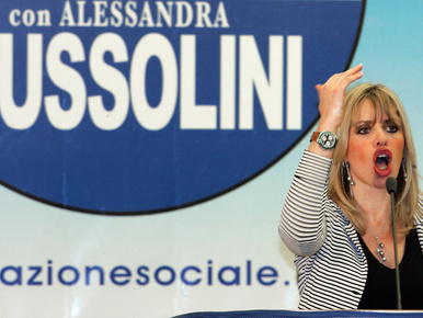 Szexbotrányba keveredett Mussolini unokája