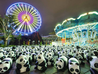 1600 panda lepte el Hongkongot