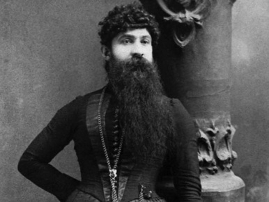 100 éve magyar volt a leghíresebb szakállas nő
