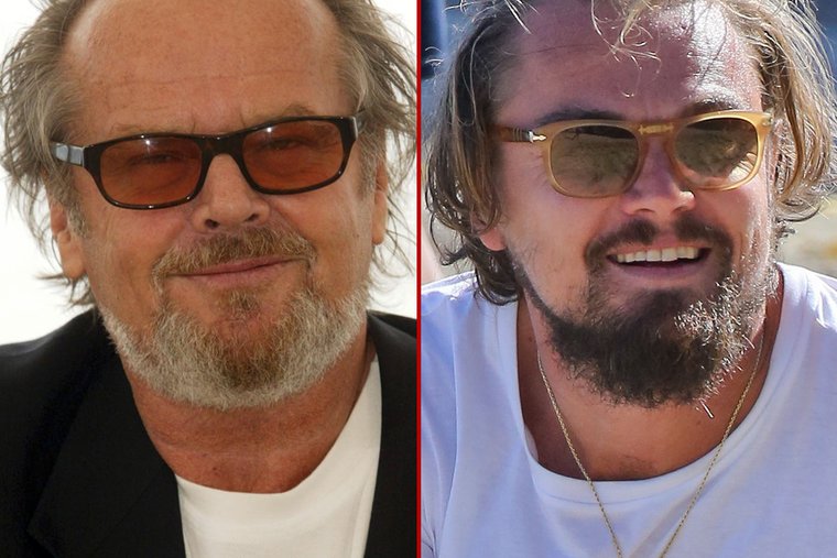 Leonardo DiCaprio Jack Nicholsonná vénült
