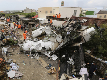 Európai utasa is volt a lezuhant tajvani repülőgépnek