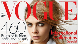 Átvett kép az angol Vogue szeptemberi címlapja