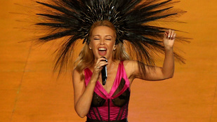 Kylie Minogue megidézte a Moulin Rouge-t a nemzetközösségi játékokon