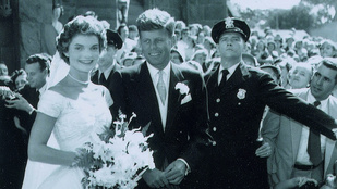 Soha nem látott képek Kennedy esküvőjéről