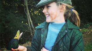 10 éves lányát vitte vadászni, és a véres arcát posztolta