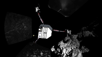 Szerves molekulákat talált a Philae az üstökösön