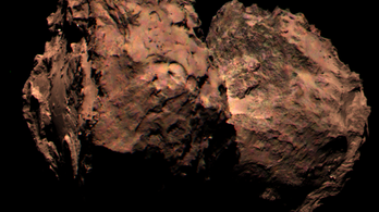 Megjött a Rosetta első színes fotója