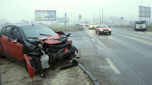 Súlyos baleset a Bécsi úton