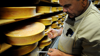 60 milliárd értékű parmezán pihen az olasz sajtbankban