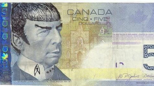 A kanadai jegybank is Spock kapitány rajongója
