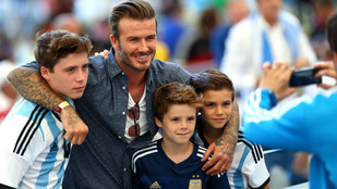 Ha David Beckhammel akar randizni, először a fiára hajtson rá