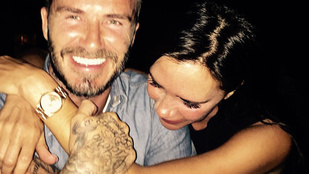 Beckhaméknél nincs cukibb házaspár a világon