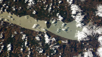 A Balatont is lefotózta az ISS űrhajósa