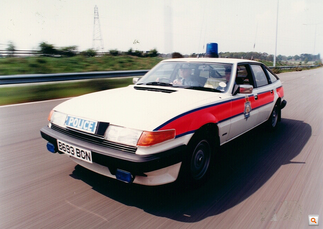 West Midlands Police Rover SD 1 Traffic Car c.1985