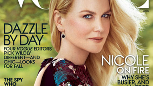 Egészen fura lett Nicole Kidman Vogue-címlapja