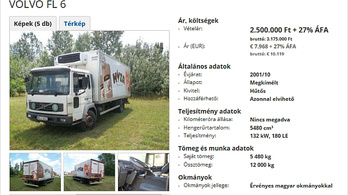 A neten is árulták azt a furgont, amiben 71 menekült halt meg