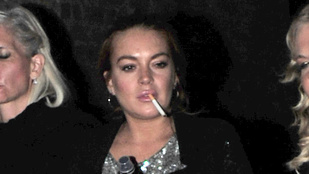 Lindsay Lohan azt hitte, bulizhat egy óriásit, de össze kellett szednie magát