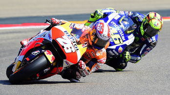 MotoGP: Rossi rég izzadt meg ennyire