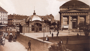 Menő volt a Deák téren a földalatti megállója 1896-ban