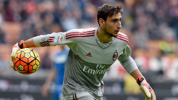 A Milan 16 éves kapusa majdnem megdöntötte Maldini rekordját