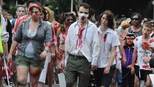 Elég jól sikerült a sydneyi zombiséta