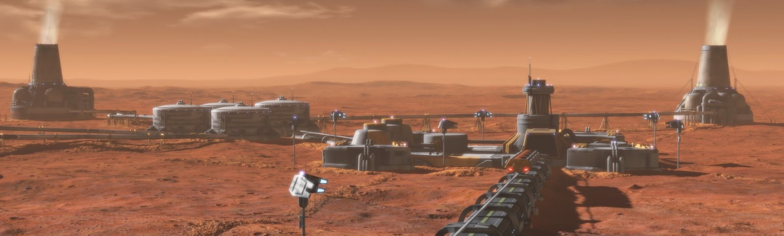 Mars terraforming plant from Mars - Making the New Earth (Nation