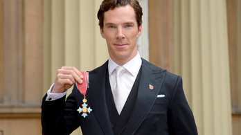 II. Erzsébet kitüntette Benedict Cumberbatchet