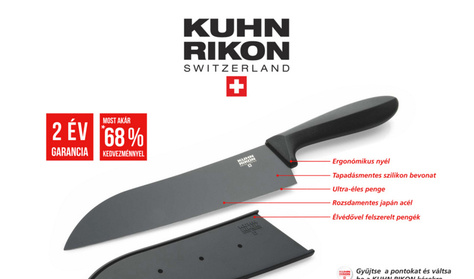 Jó áron is lehet Kuhn Rikon-kése, pontgyűjtögetés nélkül!