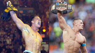 Nézze végig, hogy lett John Cena 10 év alatt nagyon izmosból még izmosabb!