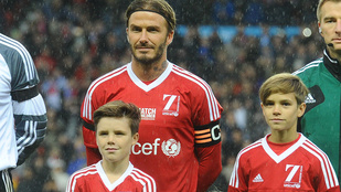 A Beckham fiúk focimezben fejtik ki tökéletes hatásukat